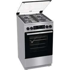 Gorenje GKS5C70XF inox kombinált tűzhely