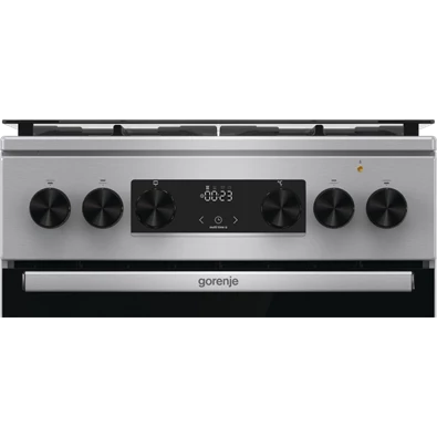 Gorenje GKS5C70XF inox kombinált tűzhely