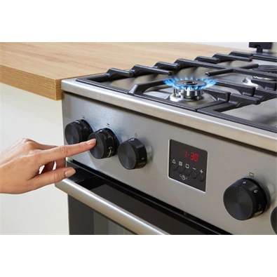 Gorenje GKS5C70XF inox kombinált tűzhely