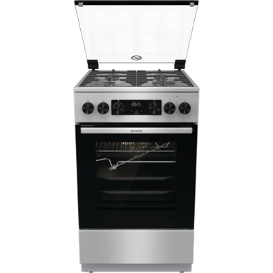 Gorenje GKS5C70XF inox kombinált tűzhely