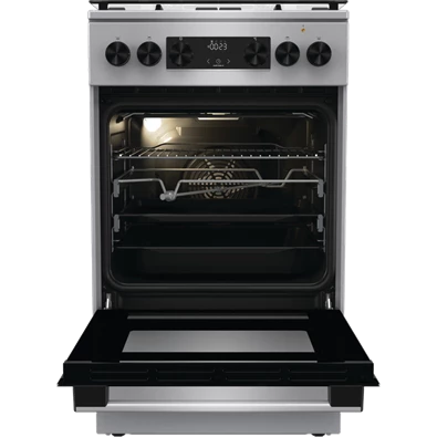Gorenje GKS5C70XF inox kombinált tűzhely