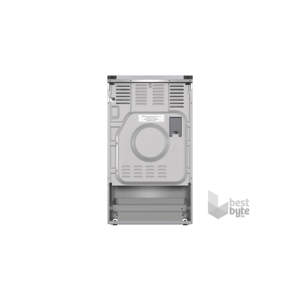 Gorenje GKS5C71XF Inox, szabadonálló, gáz, kombinált, főzőzóna: 4, sütő:70L, grill, tűzhely