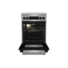 Gorenje GKS5C71XF Inox, szabadonálló, gáz, kombinált, főzőzóna: 4, sütő:70L, grill, tűzhely