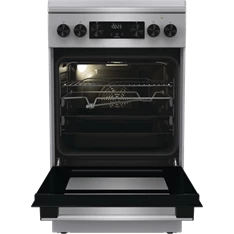 Gorenje GKS5C71XF Inox, szabadonálló, gáz, kombinált, főzőzóna: 4, sütő:70L, grill, tűzhely