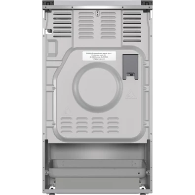 Gorenje GKS5C71XF Inox, szabadonálló, gáz, kombinált, főzőzóna: 4, sütő:70L, grill, tűzhely