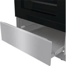Gorenje GKS5C71XF Inox, szabadonálló, gáz, kombinált, főzőzóna: 4, sütő:70L, grill, tűzhely