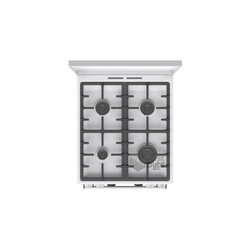Gorenje GKS5C72WF fehér, szabadonálló, gáz, kombinált, főzőzóna: 4, sütő:70L, grill, tűzhely