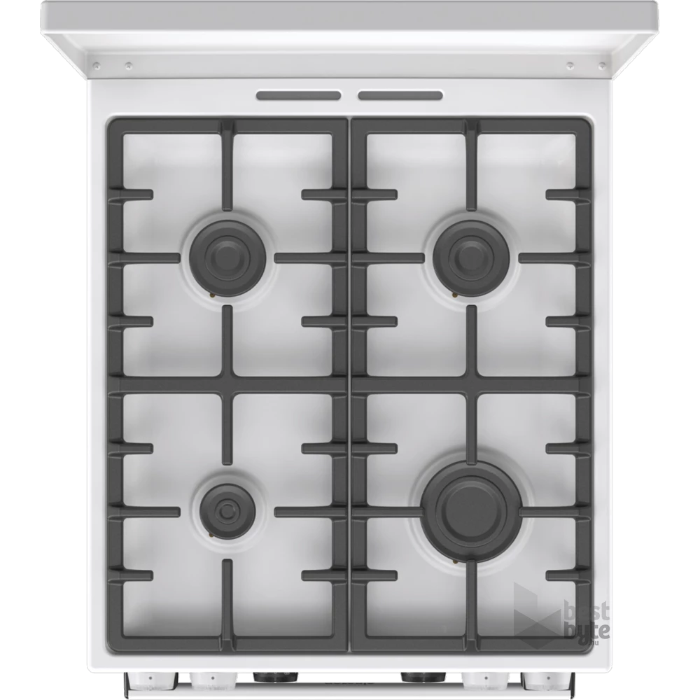 Gorenje GKS5C72WF fehér, szabadonálló, gáz, kombinált, főzőzóna: 4, sütő:70L, grill, tűzhely