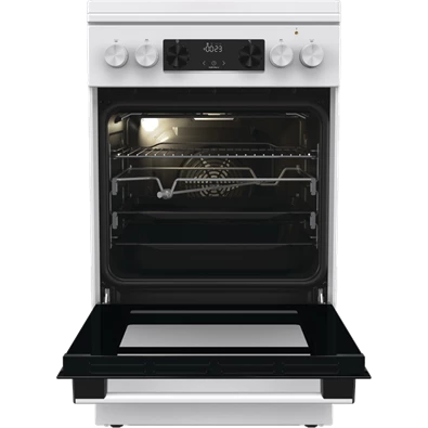 Gorenje GKS5C72WF fehér, szabadonálló, gáz, kombinált, főzőzóna: 4, sütő:70L, grill, tűzhely