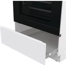 Gorenje GKS5C72WF fehér, szabadonálló, gáz, kombinált, főzőzóna: 4, sütő:70L, grill, tűzhely