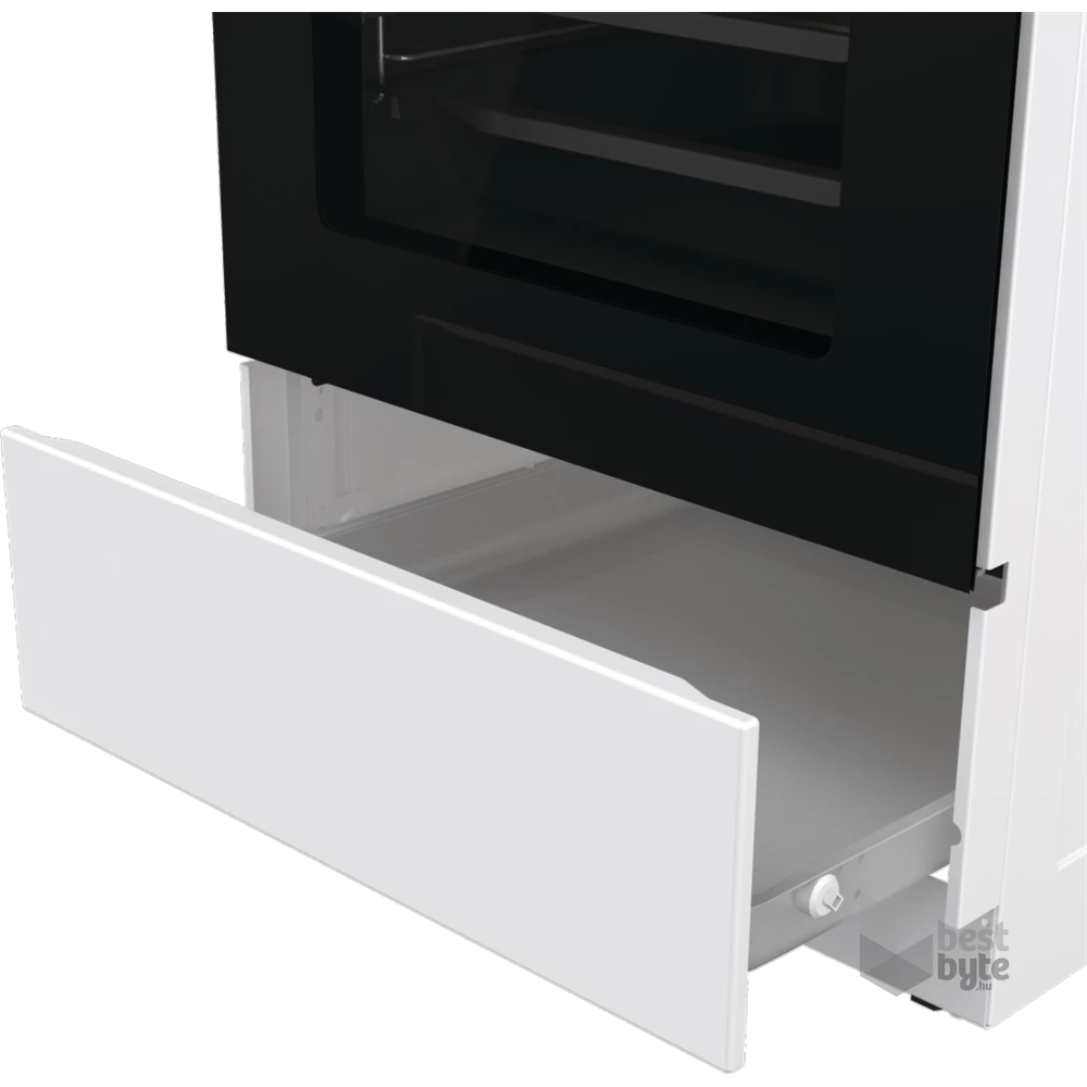 Gorenje GKS5C72WF fehér, szabadonálló, gáz, kombinált, főzőzóna: 4, sütő:70L, grill, tűzhely