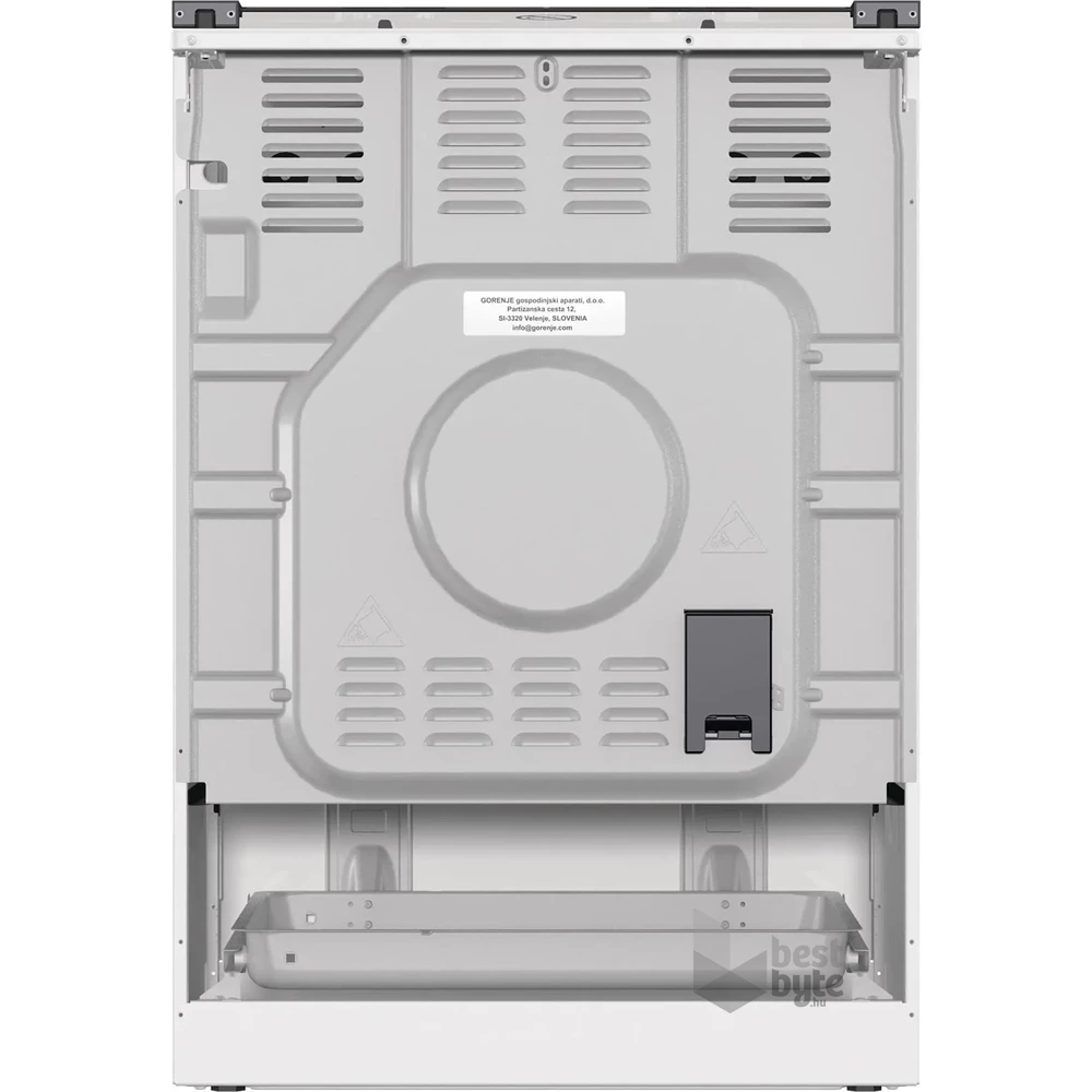 Gorenje GKS6C70WF fehér, szabadonálló, gáz, kombinált, főzőzóna: 4, sütő:71L, grill, tűzhely