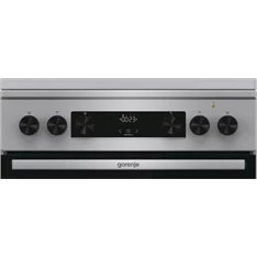 Gorenje GKS6C71XF Inox, szabadonálló, gáz, kombinált, főzőzóna: 4, sütő:71L, grill, tűzhely