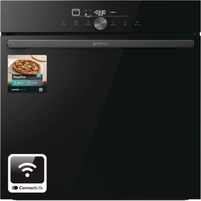 Gorenje GO66E PIZZA350C beépíthető fekete sütő