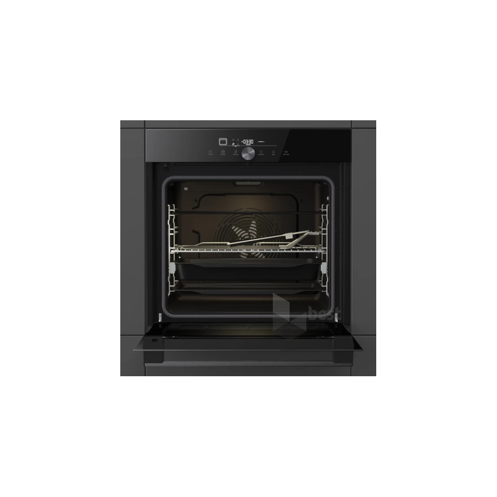 Gorenje GO66E PIZZA350C fekete, beépíthető, sütőtér: 77L, sütő