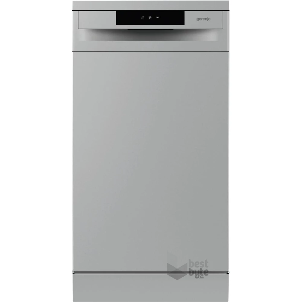 Gorenje GS520E15S inox, programok száma: 5, keskeny szabadonálló, 9 terítékes mosogatógép 