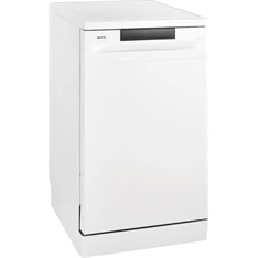 Gorenje GS520E15W fehér, programok száma: 5, keskeny szabadonálló, 9 terítékes mosogatógép (Újszerű)