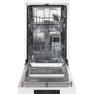 Gorenje GS520E15W fehér, programok száma: 5, keskeny szabadonálló, 9 terítékes mosogatógép (Újszerű)