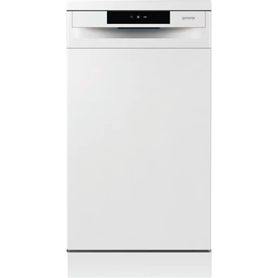 Gorenje GS520E15W fehér, programok száma: 5, keskeny szabadonálló, 9 terítékes mosogatógép (Újszerű)