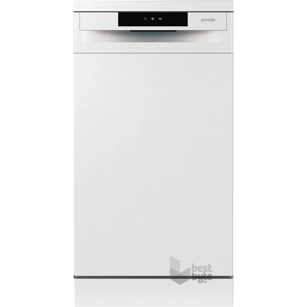 Gorenje GS520E15W fehér, programok száma: 5, keskeny szabadonálló, 9 terítékes mosogatógép (Újszerű)
