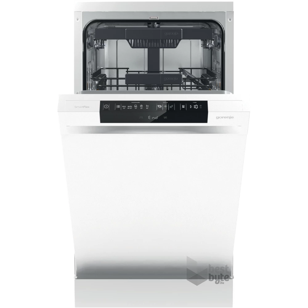 Gorenje GS541D10W programok száma: 5, keskeny szabadonálló, 11 terítékes mosogatógép 