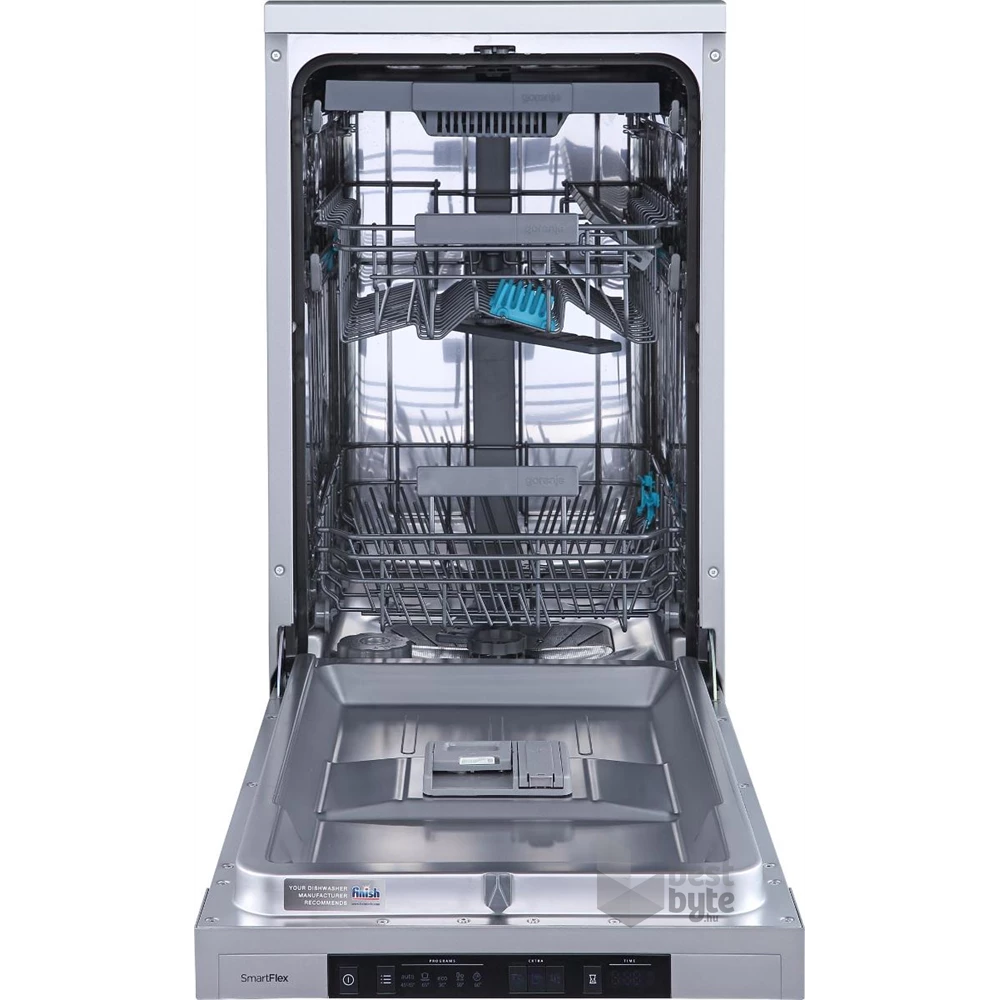 Gorenje GS541D10X inox, programok száma: 5, keskeny szabadonálló, 11 terítékes mosogatógép 