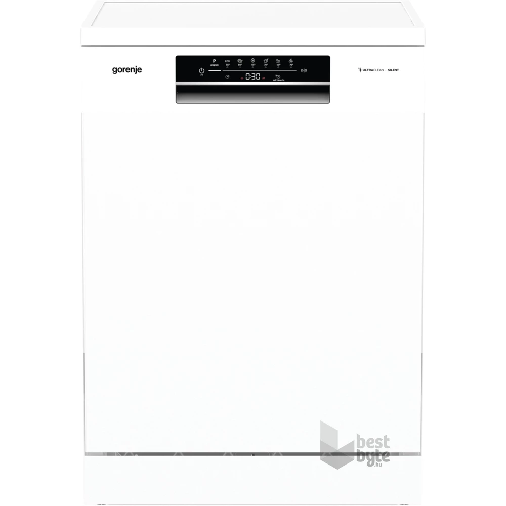 Gorenje GS642E90W fehér, programok száma: 6, szabadonálló, 13 terítékes mosogatógép 