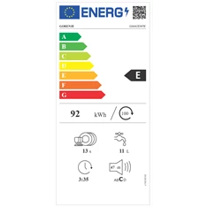 Gorenje GS642E90W 13 terítékes mosogatógép