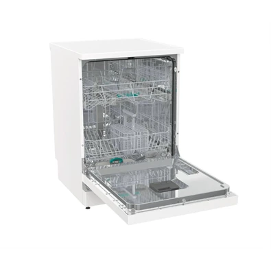 Gorenje GS642E90W fehér, programok száma: 6, szabadonálló, 13 terítékes mosogatógép 