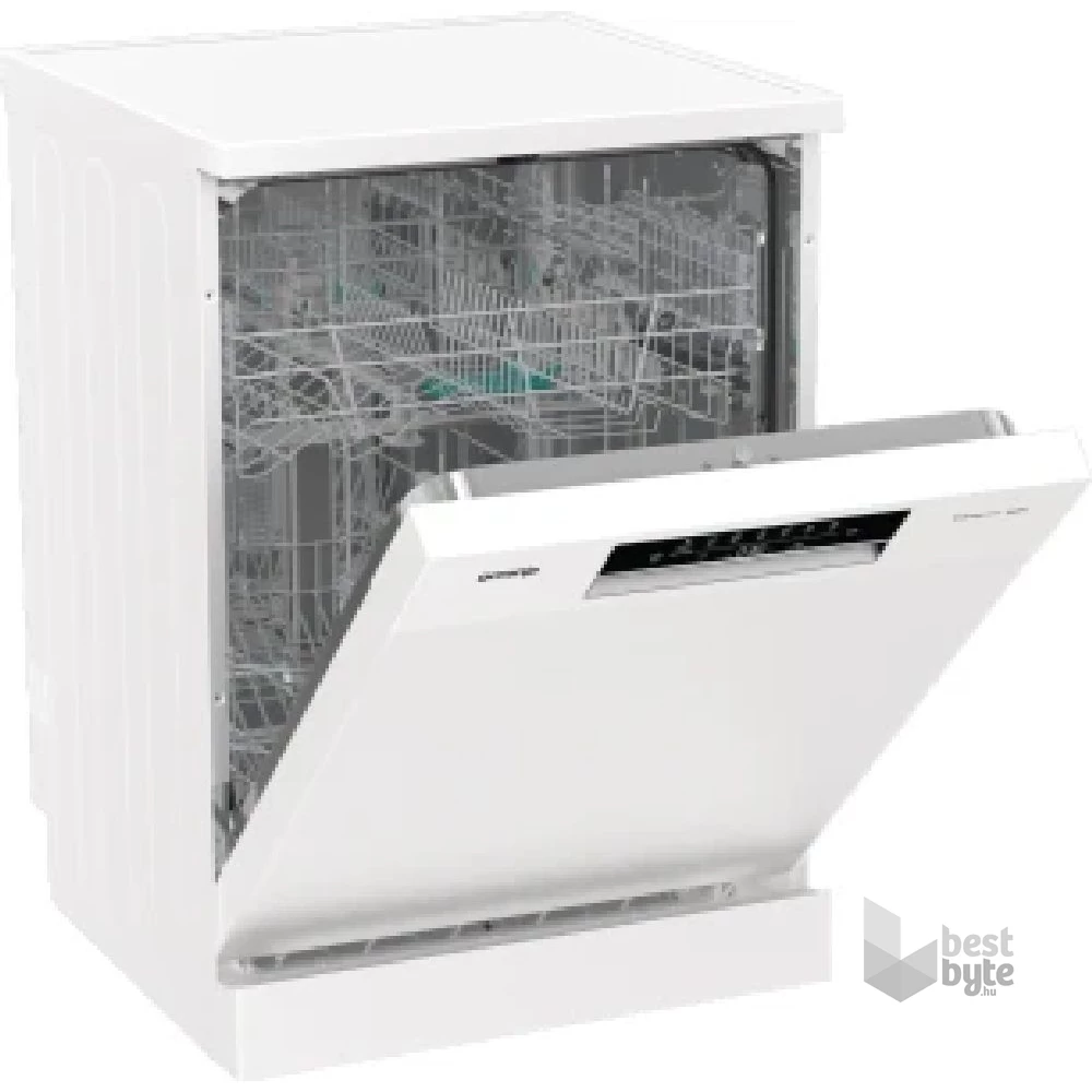 Gorenje GS642E90W fehér, programok száma: 6, szabadonálló, 13 terítékes mosogatógép 