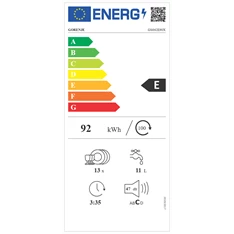Gorenje GS642E90X 13 terítékes inox mosogatógép