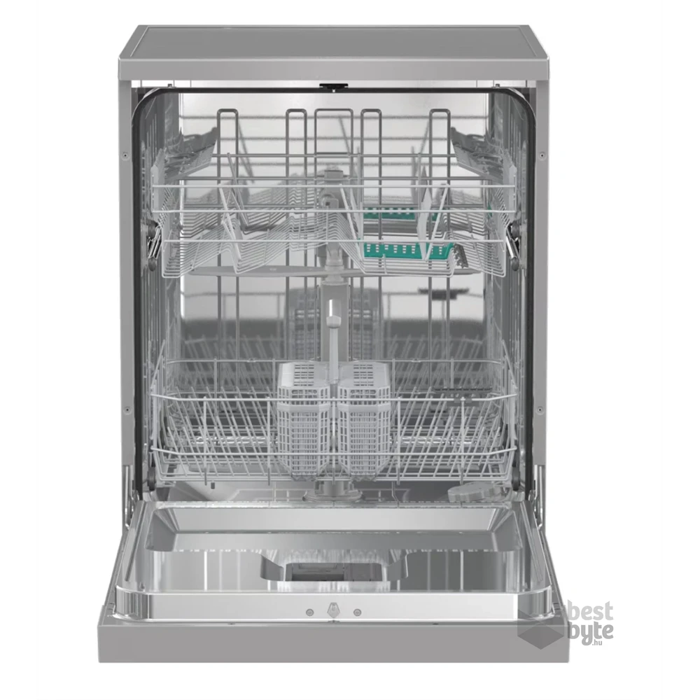 Gorenje GS642E90X ezüst, programok száma: 6, szabadonálló, 13 terítékes mosogatógép 