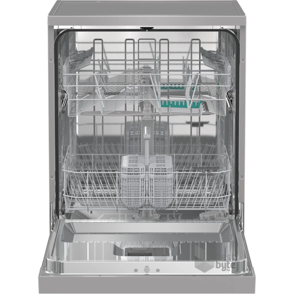 Gorenje GS643E90X inox, programok száma: 6, szabadonálló, 16 terítékes mosogatógép 