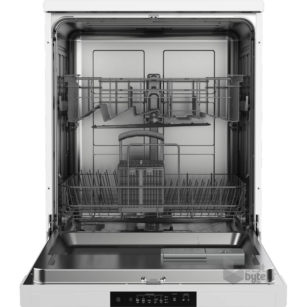 Gorenje GS 62040W fehér, programok száma: 5, szabadonálló, 13 terítékes mosogatógép 