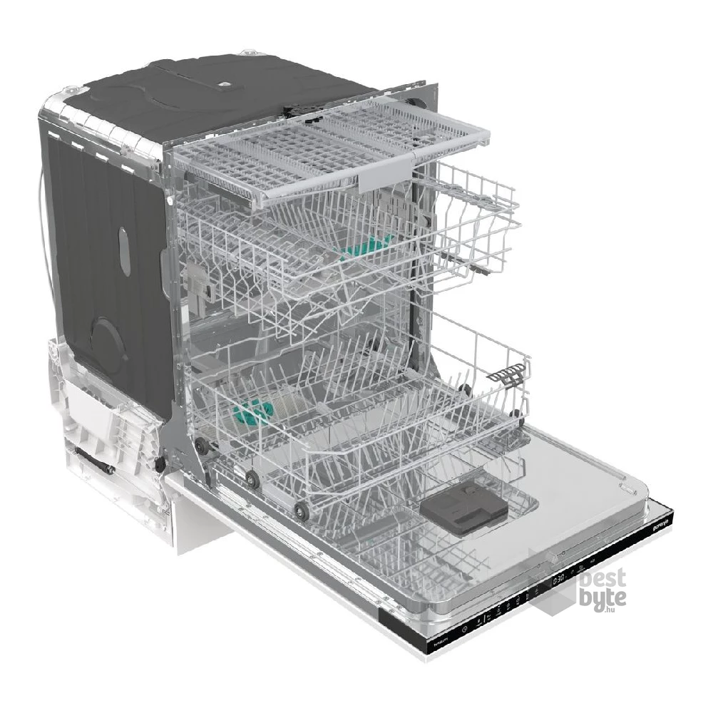 Gorenje GV16D programok száma: 6, beépíthető, 16 terítékes mosogatógép 