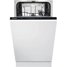 Gorenje GV520E15 beépíthető keskeny 9 terítékes mosogatógép (Használt - B)