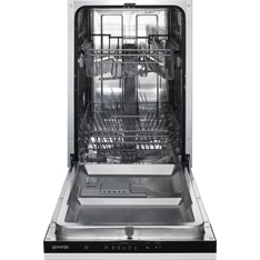 Gorenje GV520E15 beépíthető keskeny 9 terítékes mosogatógép (Használt - B)