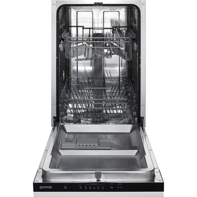 Gorenje GV520E15 beépíthető keskeny 9 terítékes mosogatógép (Használt - B)