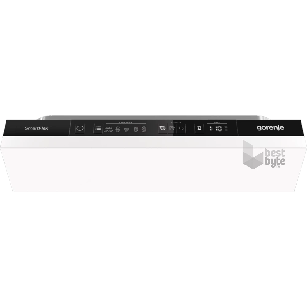 Gorenje GV561D10 programok száma: 5, keskeny beépíthető, 11 terítékes mosogatógép 