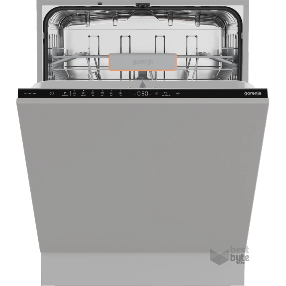 Gorenje GV642C65 programok száma: 6, beépíthető, 14 terítékes mosogatógép 