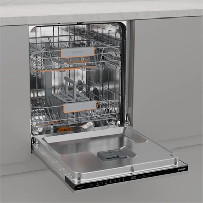 Gorenje GV642C65 programok száma: 6, beépíthető, 14 terítékes mosogatógép 