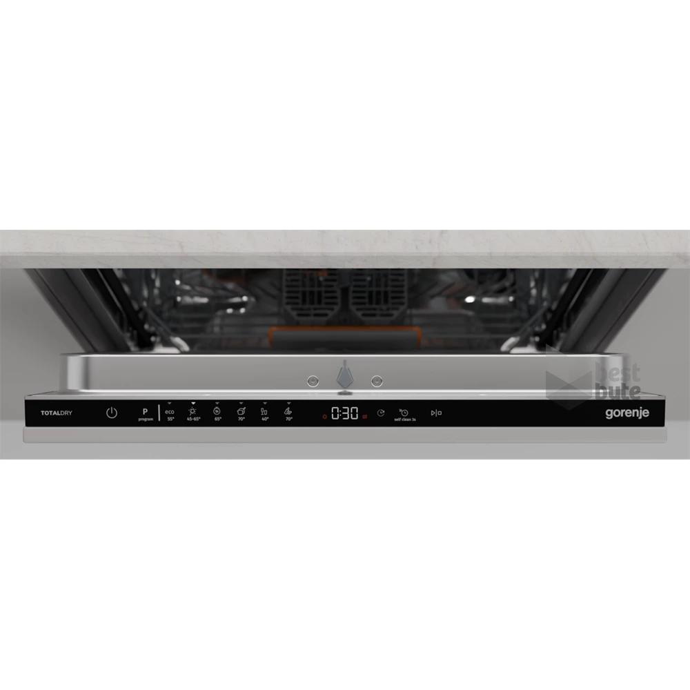 Gorenje GV642C65 programok száma: 6, beépíthető, 14 terítékes mosogatógép 