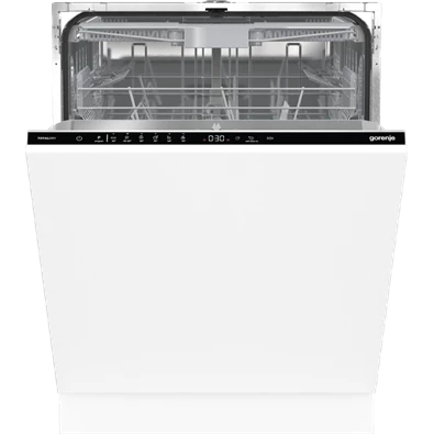 Gorenje GV643D90 fekete, programok száma: 6, beépíthető, 16 terítékes mosogatógép 