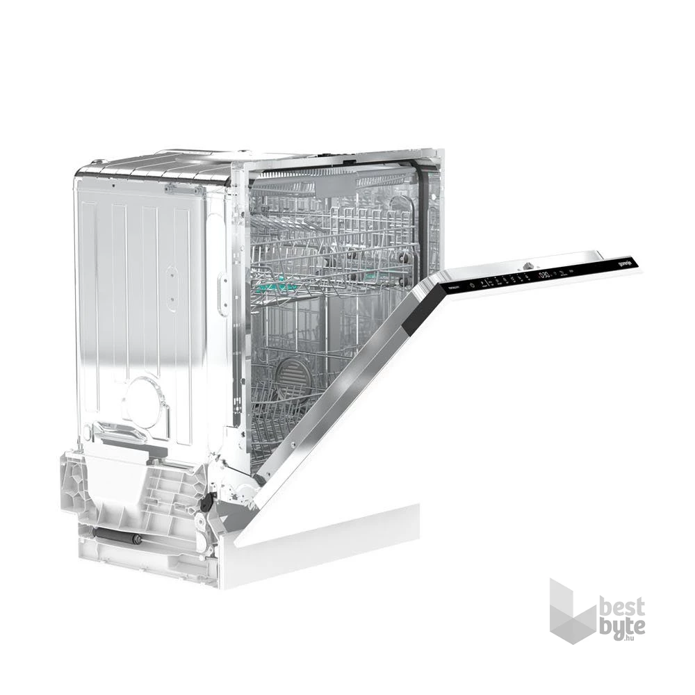 Gorenje GV643D90 programok száma: 6, beépíthető, 16 terítékes mosogatógép 