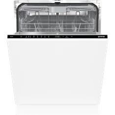 Gorenje GV643E90 fekete, programok száma: 6, beépíthető, 16 terítékes mosogatógép 