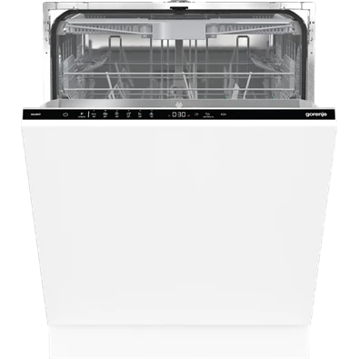 Gorenje GV643E90 fekete, programok száma: 6, beépíthető, 16 terítékes mosogatógép 