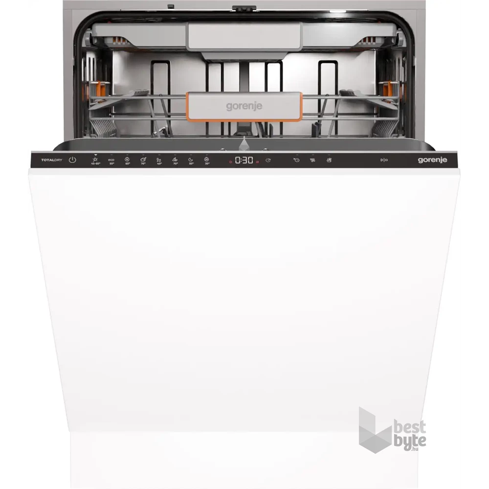 Gorenje GV663B65 programok száma: 8, beépíthető, 16 terítékes mosogatógép 
