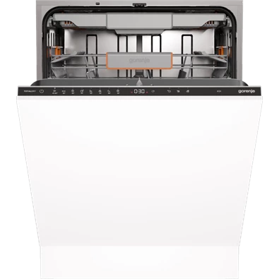 Gorenje GV663B66 fekete, programok száma: 8, beépíthető, 16 terítékes mosogatógép 