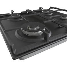Gorenje GW641BFB fekete, beépíthető, gáz, főzőzóna: 3 +1 wok égőfej, beépíthető méret: 56cm, főzőlap