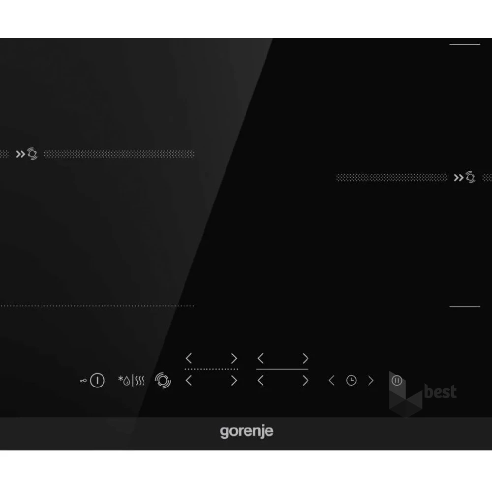 Gorenje ISC 645 BSC fekete, beépíthető, indukciós, főzőzóna: 4, beépíthető méret: 56cm, főzőlap